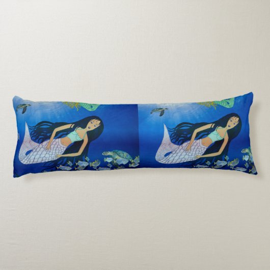 水中遊（人魚） ボディピロー (裏面)