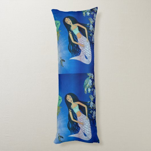 水中遊（人魚） ボディピロー (裏面 (縦))