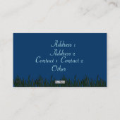 水中遊（人魚） 名刺 (裏面)