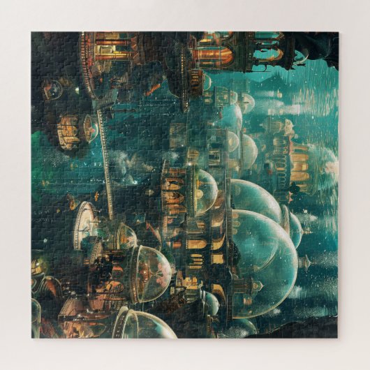 水中都市 ジグソーパズル (横)