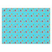 水中金魚サンタ・クリスマス テーブルクロス (正面(横))