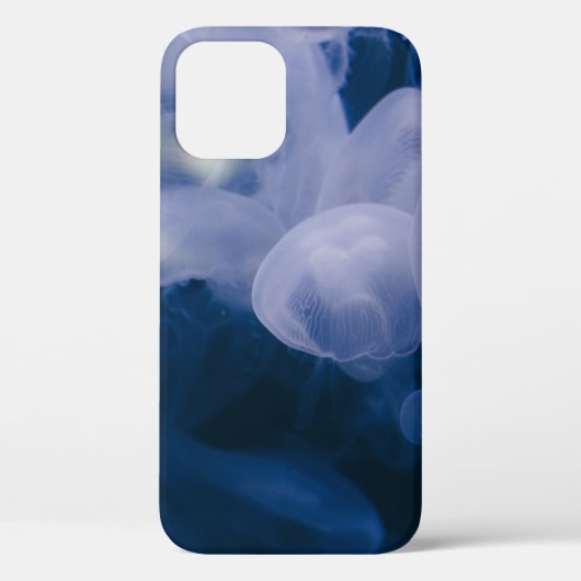 水中青白クラゲ Case-Mate iPhoneケース (裏面)