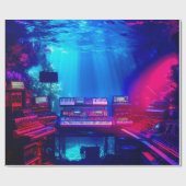 水中音楽スタジオ ラッピングペーパー (フラット)