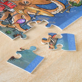 水中音楽パズル ジグソーパズル (側面)