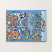 水中音楽パズル ジグソーパズル (横)