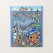 水中音楽パズル ジグソーパズル (縦)