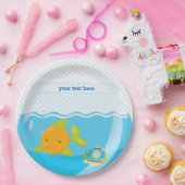 水中魚 ペーパープレート (パーティー)