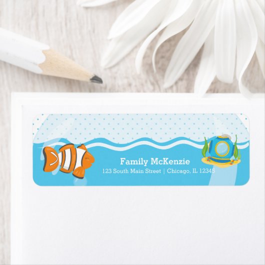 水中魚 ラベル (インサイチュ)