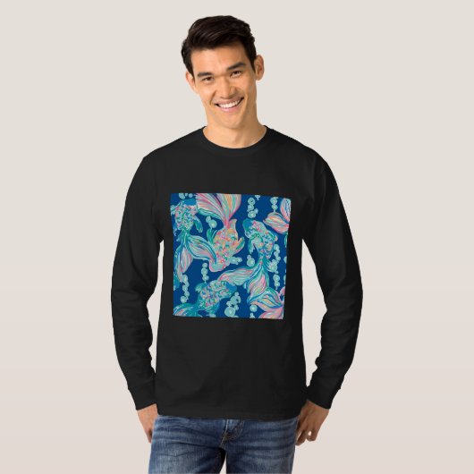 水中魚 Tシャツ (正面フル)