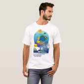 水中魚 Tシャツ (正面フル)