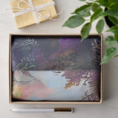 水中鮮やかウミガメ切り離し 薄葉紙 (ギフト)