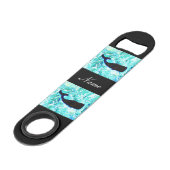 水中黒いクジラ スピード栓抜き (裏面アングル)