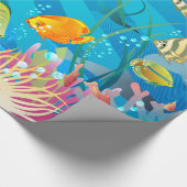 水中2ラッピング紙 ラッピングペーパー (コーナー)