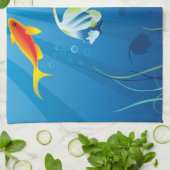 水中3キッチンタオル キッチンタオル (折り畳み)