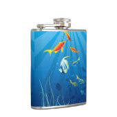 水中3フラッ包まれたク フラスク (右)