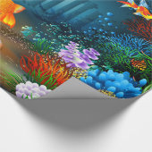 水中4ラッピング紙 ラッピングペーパー (コーナー)