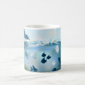 水中5A-6Aマグカップ コーヒーマグカップ (中央)