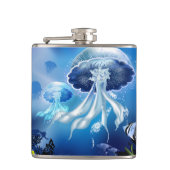 水中6フラッ包まれたク フラスク (正面)