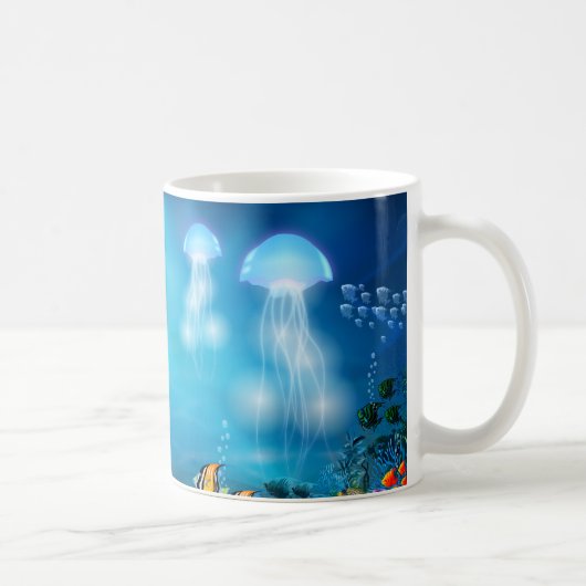 水中7マグカップ コーヒーマグカップ (右)
