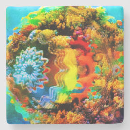 水中 ストーンコースター