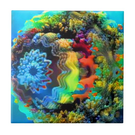 水中 タイル (正面)