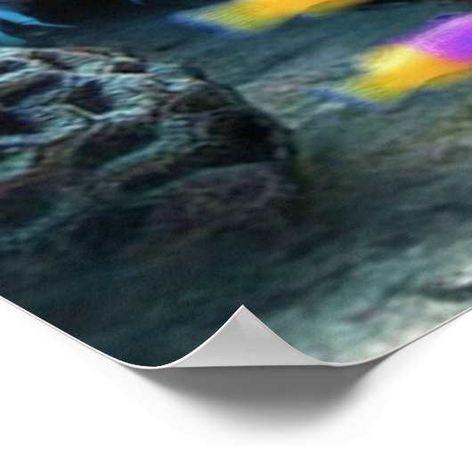 水中 ポスター (角)