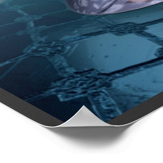 水中 ポスター (角)