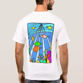 水中 Tシャツ (裏面)