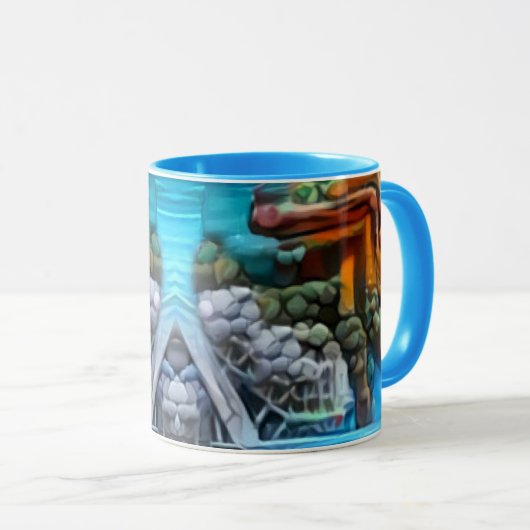 水中II マグカップ (正面右)