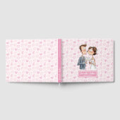 水予測できな色の結婚Memory Guest book ゲストブック (全面)