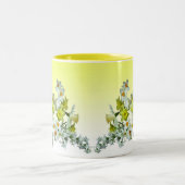 水仙とライラック ツートーンマグカップ (中央)