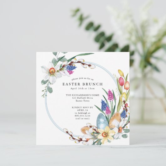 水仙と春フローライースターブランチスクエア 招待状 (スタンド正面)