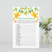 水仙のベビーアニマルの名前ゲーム (スタンド正面)