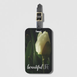 水仙の写真が美しい生活 ラゲッジタグ