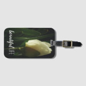 水仙の写真が美しい生活 ラゲッジタグ (正面横)