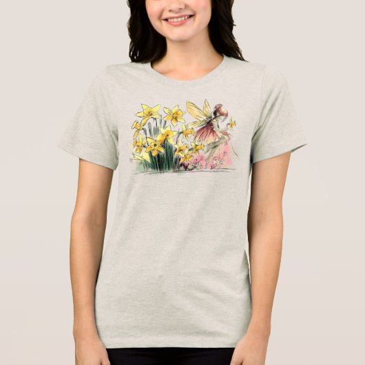 水仙の妖精 トライブレンドTシャツ (正面)