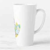 水仙の少年 カフェラテマグ (右)