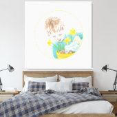 水仙の少年 キャンバスプリント (インサイチュ (寝室))