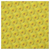 水仙の布イースターフラワー黄色の布 ファブリック (見本)