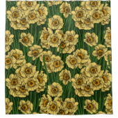 水仙の庭 シャワーカーテン (正面)