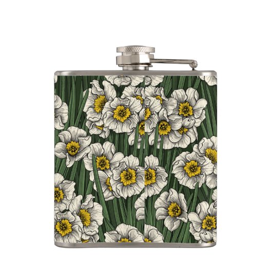 水仙の庭 フラスク (裏面)