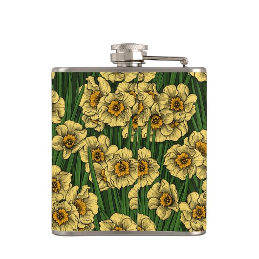 水仙の庭 フラスク (裏面)
