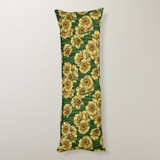 水仙の庭 ボディピロー (裏面 (縦))