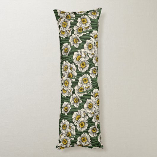 水仙の庭 ボディピロー (裏面 (縦))