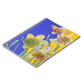 水仙の水彩日記 花のノート ノートブック (左側)