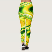 水仙の渦巻き…... レギンス (裏面)