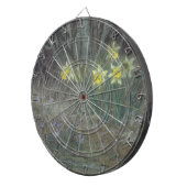 水仙の花とスミレ（ミレー） ダーツボード (正面右)