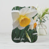 水仙の花のサンキューカード サンキューカード (スタンド正面)