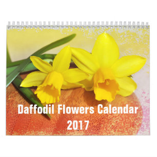 水仙の花フローラ2017 カレンダー