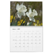 水仙の花フローラ2024 カレンダー (3月 2027)